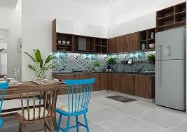 trang trí phòng bếp nhà cấp 4